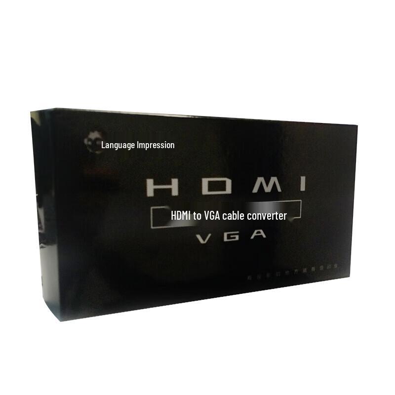 V19 HDMI to VGA Adapter with Audio and Power