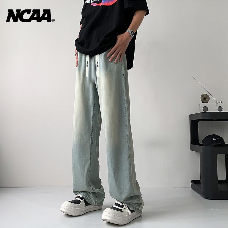 

NCAA American Retro Washed Straight-Leg Denim Jeans XL