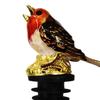 Wine Pourer Cute Bird Shape Leak Proof Metal Creative Enamel Design Wine Bottle Stopper Bar Tool for Restaurant