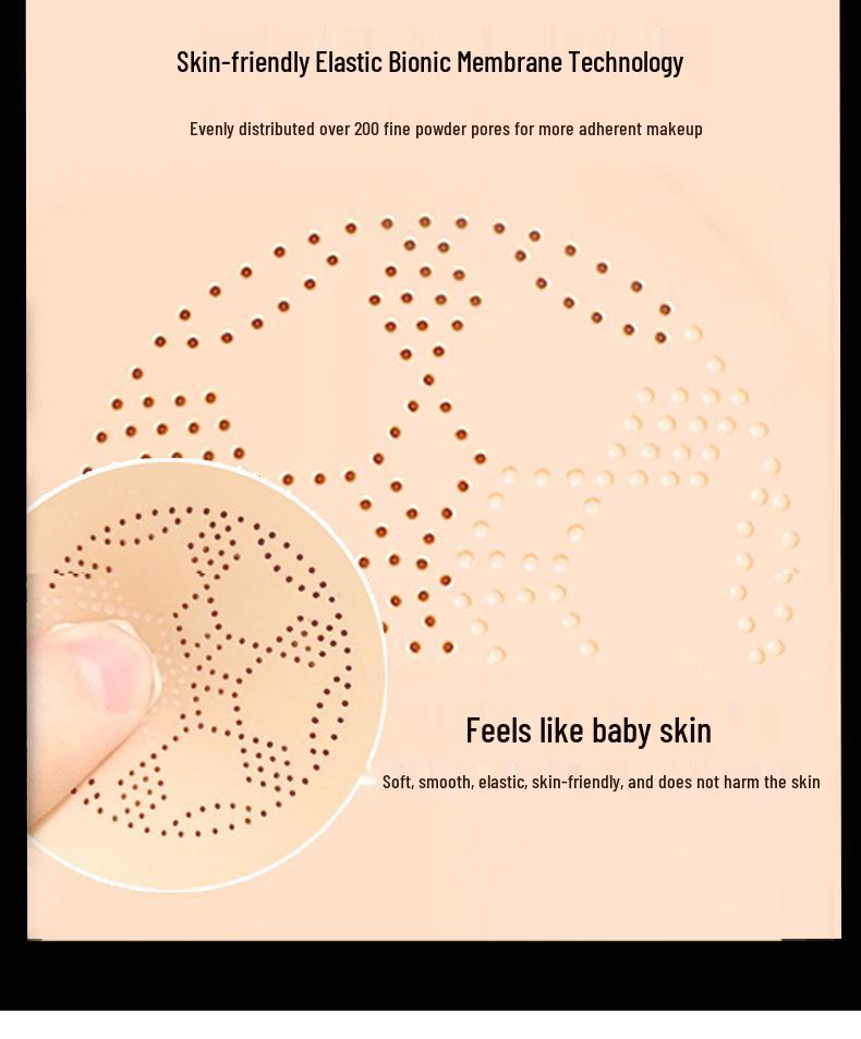 Xiangfu'er Mushroom Head BB Cream Concealer: Oil Control, Long-Lasting Setting Powder Foundation.