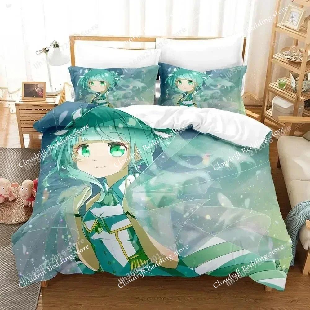 3D Print Madoka Magica Bedding Set Single Twin Full Queen King Size Bed Set Adult Kid Bedroom Duvet Cover Sets