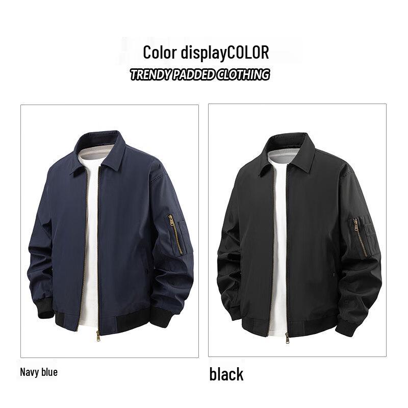 ROMON Men's Business Casual Lapel Jacket