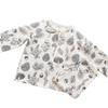 Baby Cotton Pajama Set Long Sleeve A-Class Sleepwear Toddlers Boys Girls Lightweight Home Outfit