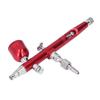 Airbrush Portable Small G1 8 DIY Paint Spray Gun Brass Airbrush For Makeup Nail Art Tattoo Costume CraftsRed
