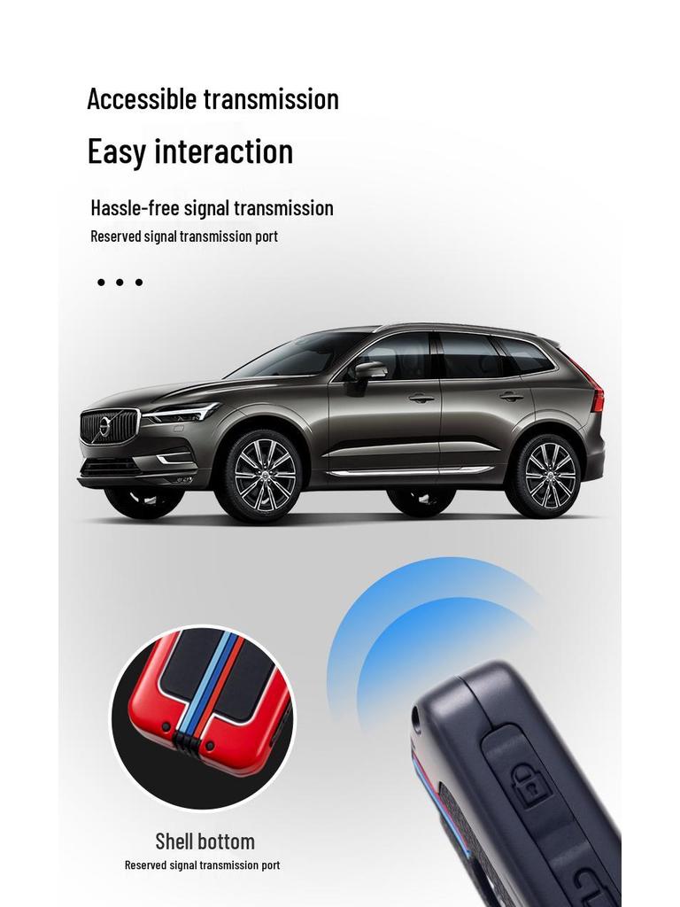 Volvo Key Case Protective Shell for XC90, XC60S, S60, S90, XC40
