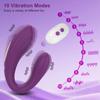 Vibratore a Controllo Remoto Vibratore a U per Donna Stimolazione del Clitoride Punto G Massaggio Vaginale Masturbazione Femminile Giocattoli Sessuali per Donne
