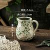 Vase Kettle Shape Ceramic Desktop Ornament Living Room Flower Arrangement Hydroponic Utensils Creative Retro Pastoral High Sense