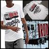 Brooklyn New York 80er Retro U-Bahn T-Shirt New York City Graffiti Zug Tee Neu