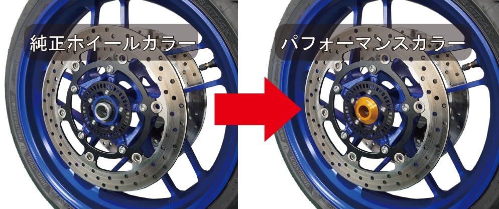 TERAMOTO Performance Kolor Przód Lewy Prawy Złoty CBR1000RR-R 20-/24- PC-H08-05