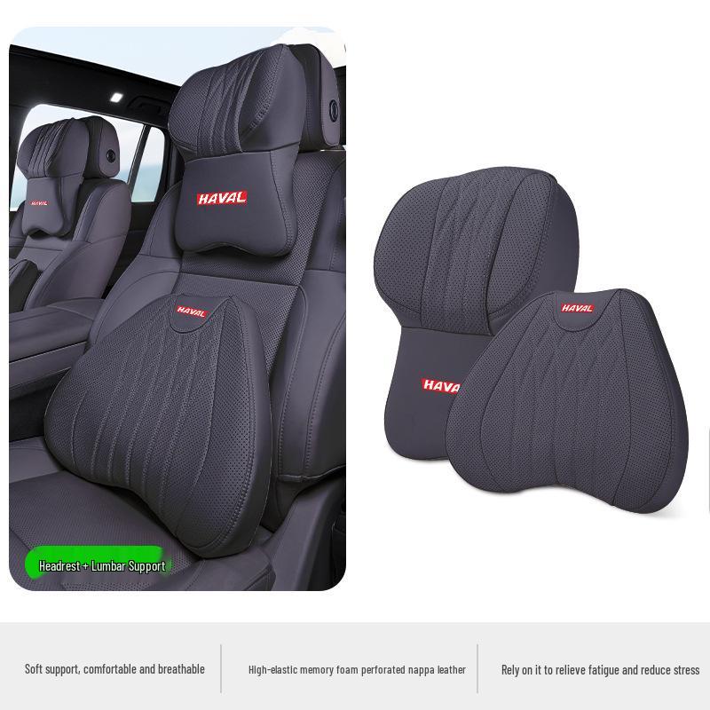 Haval H6, First Love, Big Dog, H5/H4/H8/H9/H7, Chitu Auto Memory-Schaum Nacken- & Lendenstützkissen