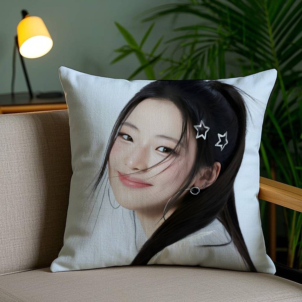 Music Album DRIP B-BabyMonster-MT Cushions Pillow Case Sofa And Living Room Decorative Cushion Covers Dust-proof And Mite-proof