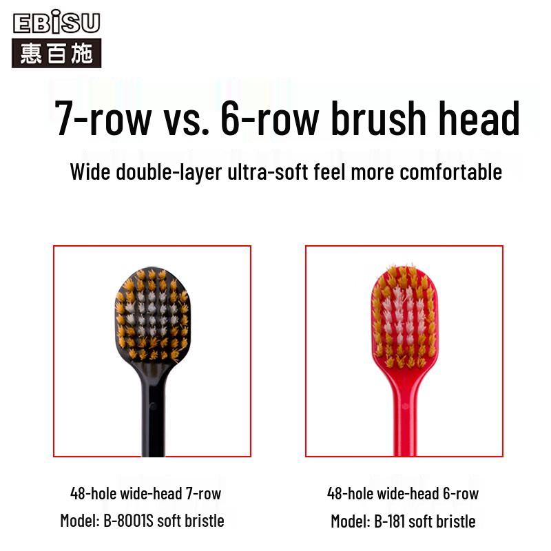 Hebisu Comfort Wide-Head Toothbrush