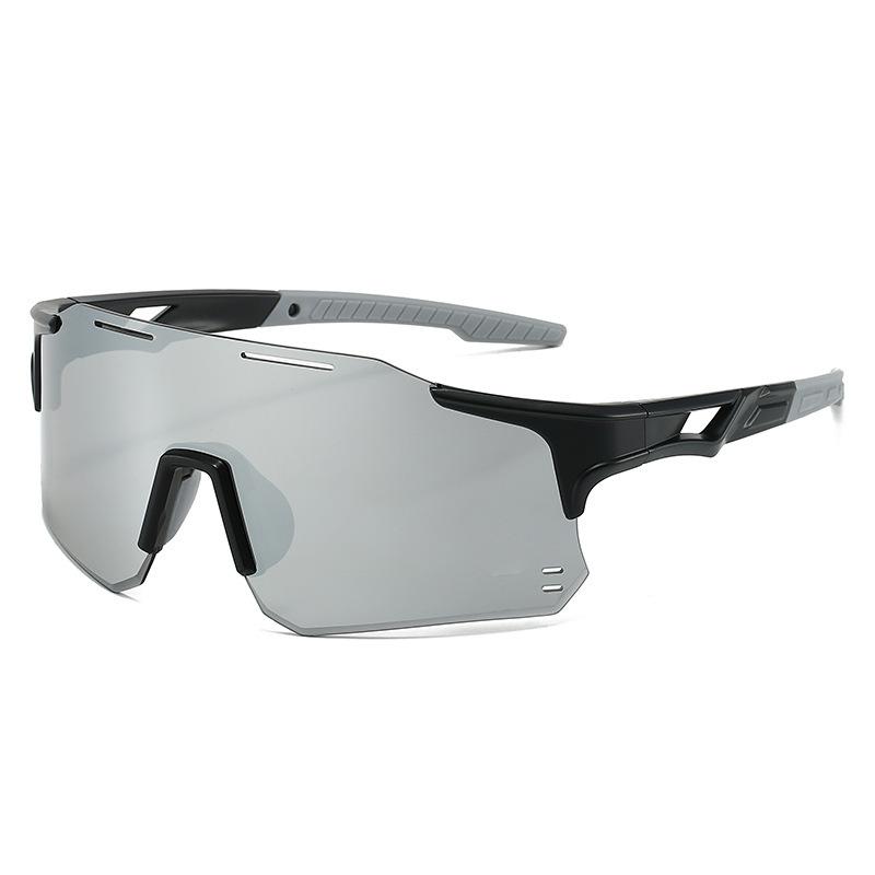 Men'S And Women'S Colorful Cycling Sunglasses, Windproof Sports Sunglasses 9351 Outdoor Sports Glasses