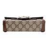 Gucci Horsebit 1955 Logo Canvas And Leather Mini Shoulder Bag Unisex Shoulder Bag Brown Ebony 699296-92TCG-8563