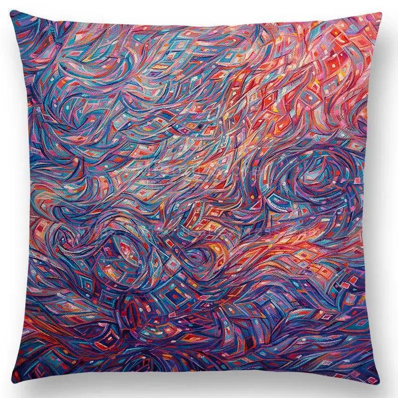Mexico Style Abstract Cushion Cover Fashion High Quality   Decorative Throw Pillow Case Drop Shipping