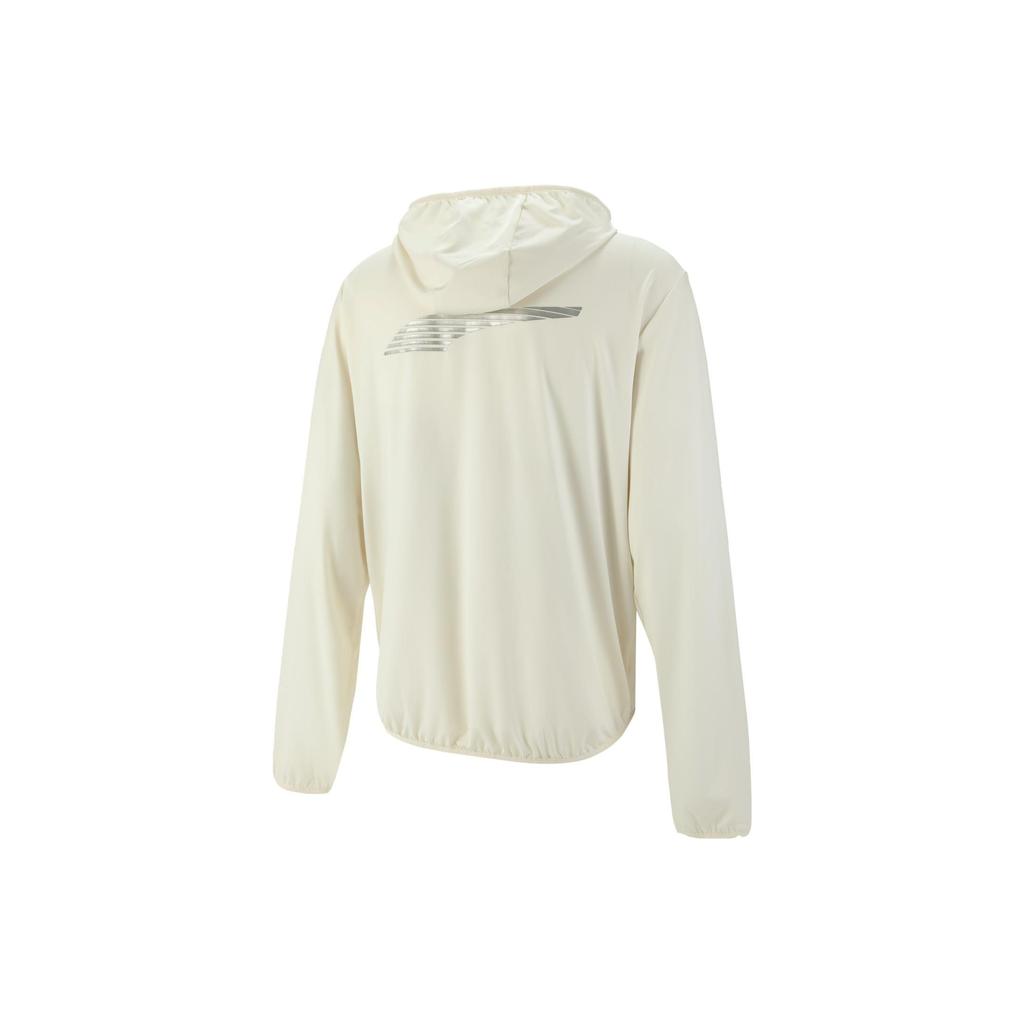 Puma Bluza z kapturem zapinana na zamek z nadrukiem logo Unisex kurtki Czysta biel 671926-65