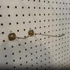 10 Adet Pegs Board Pegboard Kancaları Garaj Atölyesi Depolama Teşhir Organizasyonu 3.3Mm Demir Asılı Alet Depolama Rafı Kancaları