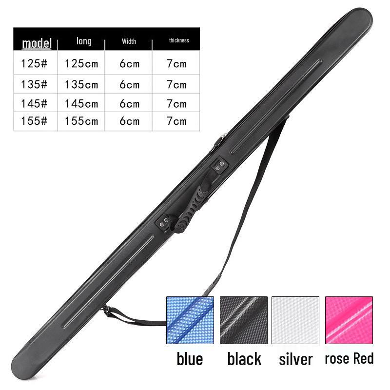 Waterproof Hard Shell ABS Fishing Rod Bag - Available In 1.25m, 1.35m, and 1.45m Sizes, Lightweight and Compact.