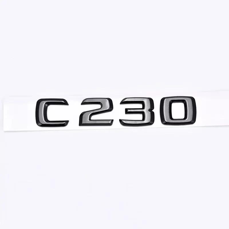 cfvjhy1 2025 Hot ABS Car Sticker Trunk Letters For Mercedes Benz C200 C220 W205 W204 W203 C260 C300 C320 C350 C400 C450 Emblem Logo Acce