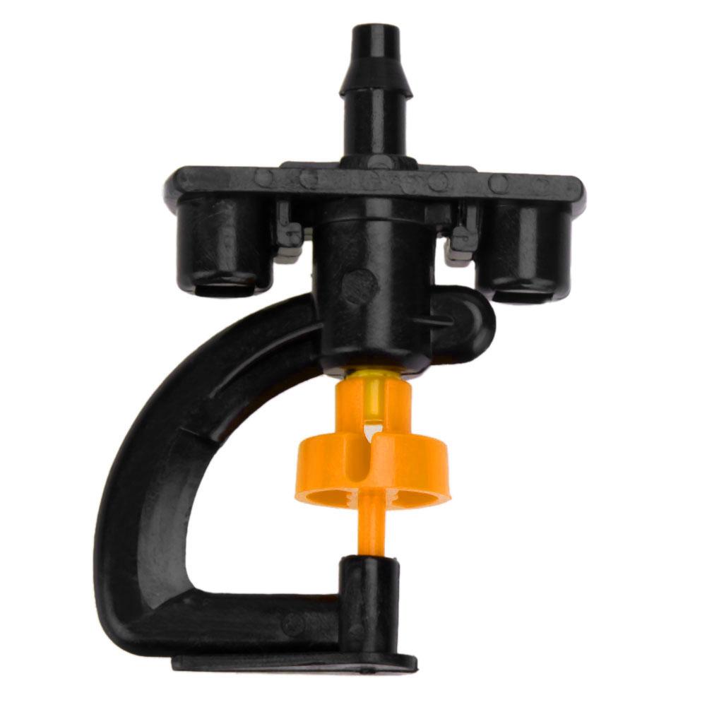 10/20pcs 360° Rotary G Type Micro Nozzle Sprinkler Garden Greenhouse Drip Irrigation Sprinkler Atomize for Lawn/Flowers/Plant