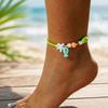 Bohemian Style Beaded Foot Chain Colorful Foot Bracelets  Jewelry Accessories
