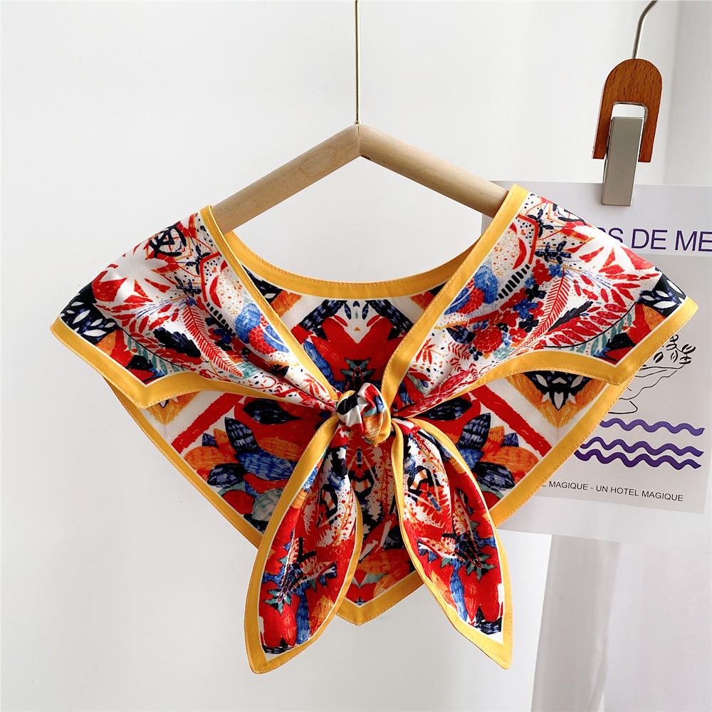 Sunscreen Women Shawl Scarf Decoration Fake Detachable Collar Protect Neck Shoulder Girl Dress Accessories