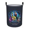 Alice In Wonderland Laundry Basket Collapsible Baby Hamper for Nursery Toys Organizer Storage Bins