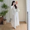 Elegantes Sommer-Umstandskleid 2026 im chinesischen Stil mit geprägtem Sonnenschutz