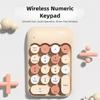 Rechargeable Digital Keyboard Colorful Accounting Keyboard Mini Portable Keypad  Office