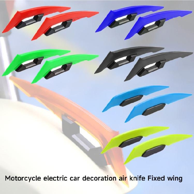 Motorcycle Modification Accessories Scooter E-Bikes Winglet Adhesive Sticker
