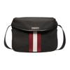 Classic Stripe Fabric Crossbody Bag Men Bags Black 6308447