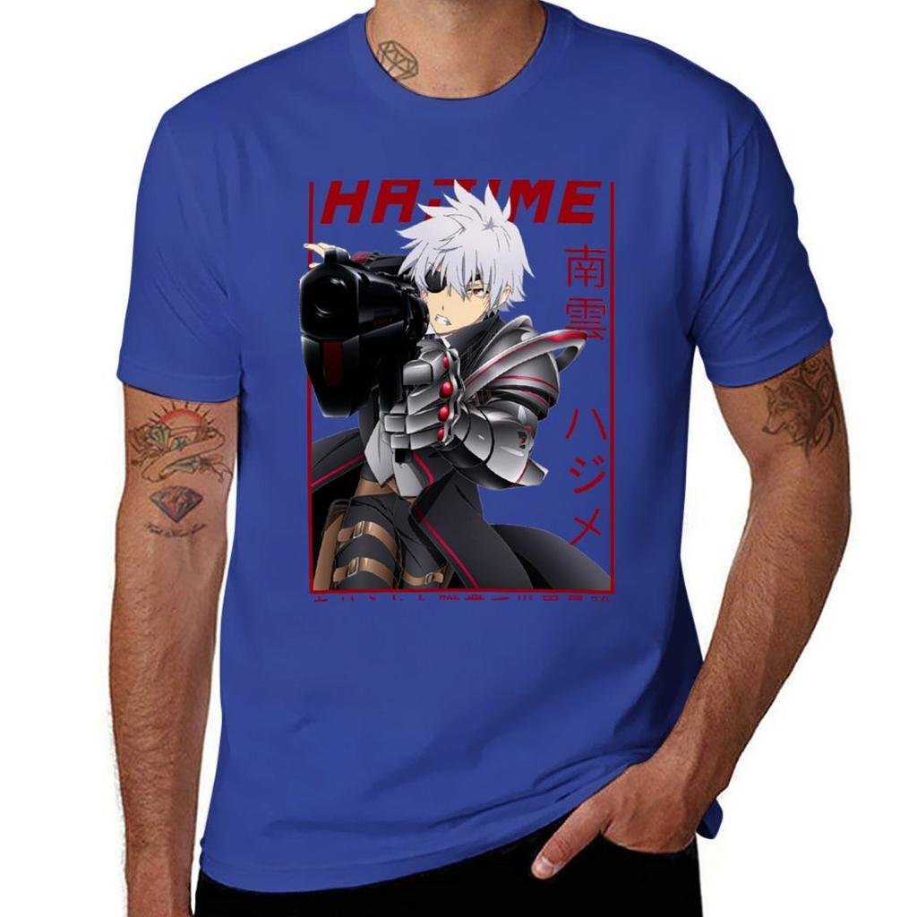 Hajime Nagumo Arifureta Shokugyou De Sekai Saikyou Tshirt Boys Whites Tees Vintage Cute Clothes Unisex Clothings