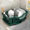 Kitchen Sink Draining Bowl Rack,filter Basket, Dishes Chopsticks Shelf Multi-functional Double Layer Dishwashing Storage Basket