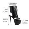 Women's High-heeled Sandals Spring and Summer Sexy European and American Style Waterproof Table Stiletto Large Size Roman Sandals