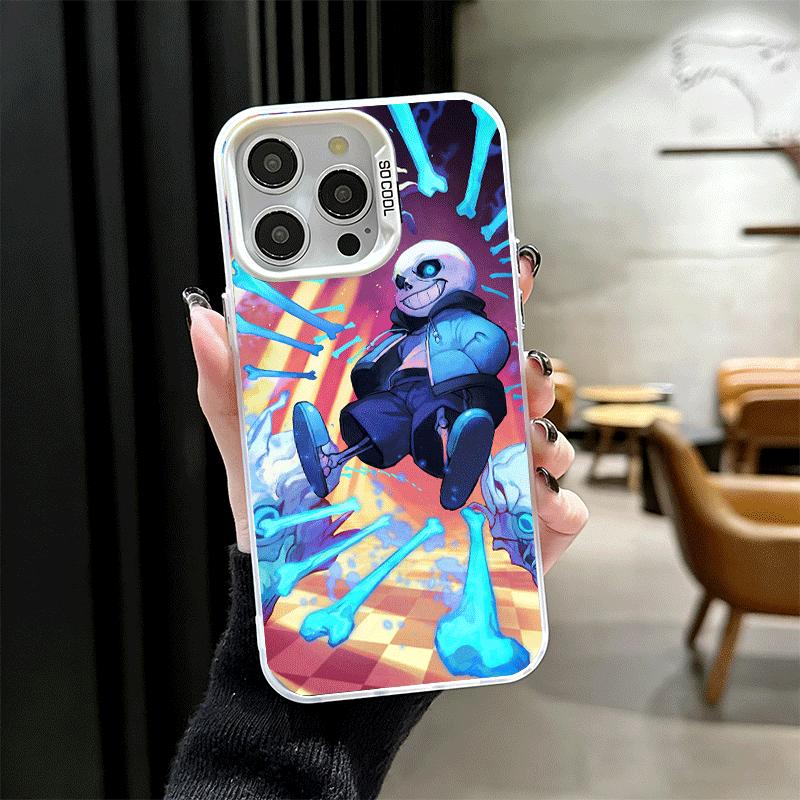 U-Undertale S-Sans Soft Phone Case for iPhone 15 16 17 Pro Max 17Air 16E 14 Plus 13 12 Mini Shockproof Cover Back Shell