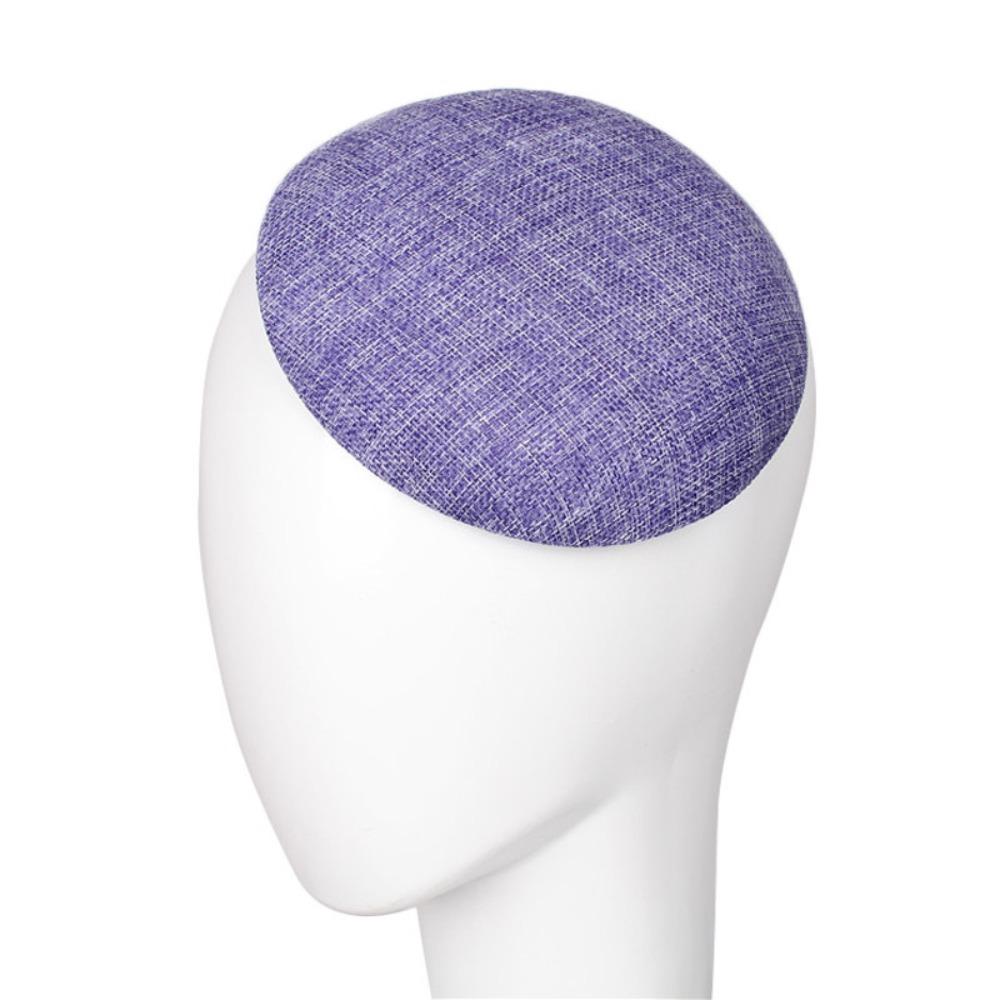 Headpiece Fascinator Base Solid Color Mesh Hat Exquisite Vintage Fascinator Hat Stage Performance