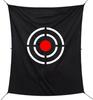 Gagalileo Golf Target Replacement 1.5x1.2m Practice Target, Black Polyester Silket, for Home and Practice Ranges