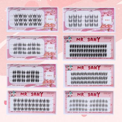 3 Row Lazy Self Adhesive Lashes No Glue Needed Reusable Under Eyelash Makeup Diy Individual Manga Lash Clusters