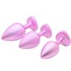 Radiant Heart-Shaped Metal Anal Plug for Men and Women - Adult Toy Alternative