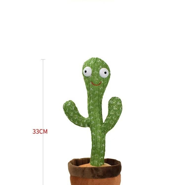 USB Charging Dancing & Singing Cactus Toy