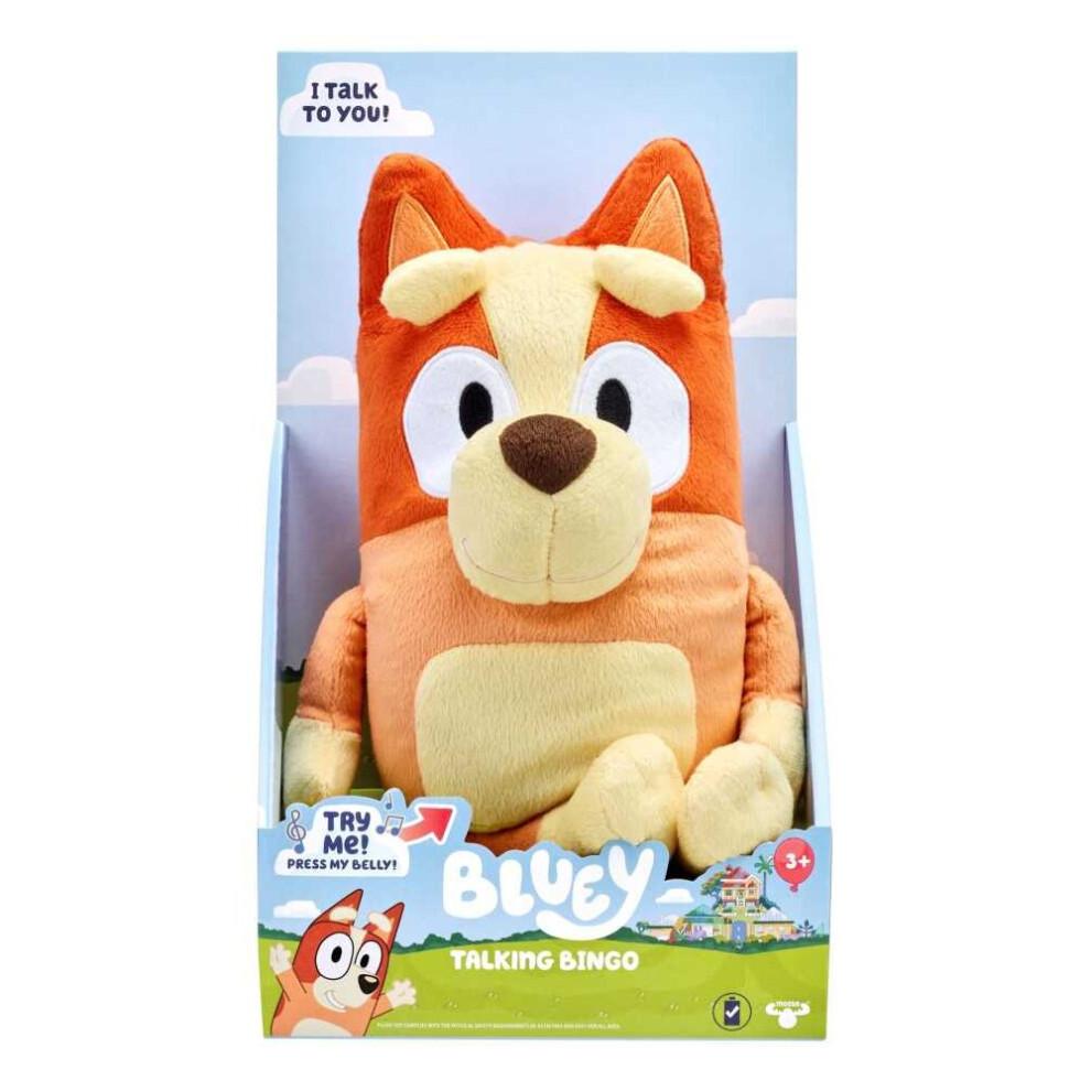 Bluey Sprechendes Plüschtier Bingo Stofftier Mehrfarbig