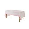 Disposable Silver Dot Party Tablecloth
