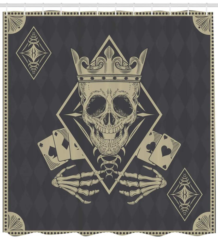 Pokerové vodotěsné sprchové závěsy Látka do koupelny Sprchový závěs Hrací karty Hotel Domov Kolej Vany Závěsy Dekorace