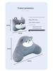 Cute Car Lumbar Support Cushion - Ergonomic Pillow for Driver Seat and Headrest