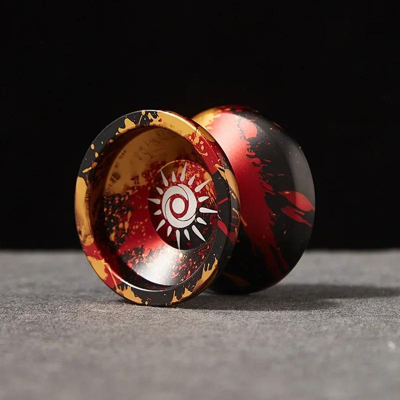 Yoyo Profissional Mágico Yoyo de Metal com Rolamento de 10 Bolas Liga de Alumínio Alta Velocidade Yoyo Não Responsivo Brinquedos Clássicos Para Crianças