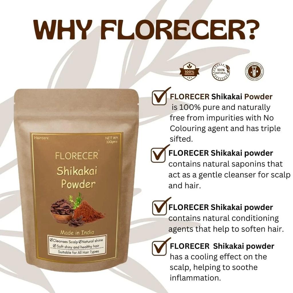 Florecer Shikakai Powder 100gm