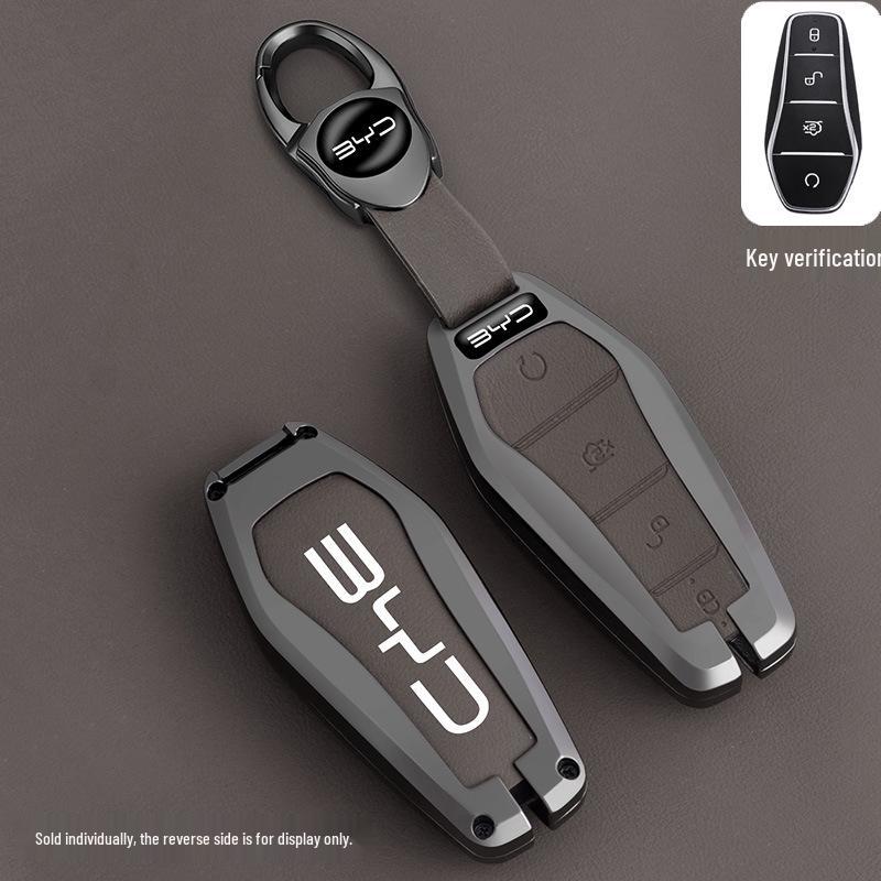 BYD Han Key Case: Metal Shell for Han DMI, Han EV, Qin, Yuan, Song PLUS, Tang
