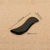 Natural Jaundice Horn Guasha Tool Gua Sha Plank Massage Board Scraping Barrels Tea Spoon Hollow Ribs Massager Foot Point Stick