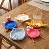 Heat Resistant Handwoven Coaster Finished Cute Knitted Cup Mat Water Cup Mat Tea Cup