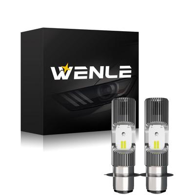 WENLE P15D 25-1 PH7 Motorcycle Headlight, HI/LO Switching, DC / AC, Compatible with Vehicle